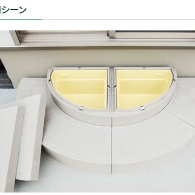 収納機能（園芸、庭遊び用品、防災グッズ等）が便利！