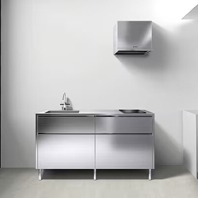 オールステンレスキッチン「float kitchen 430 フロートキッチン430」