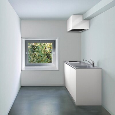 「MINIMAL SLIM ミニマルスリム6040MW マットホワイト 右排気用」KT50037R