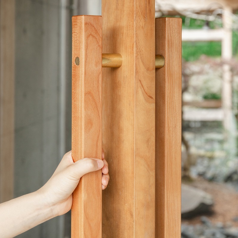 木製ドアハンドル 樺（カバ）｜上手工作所｜#21425 :: 建材トレンド