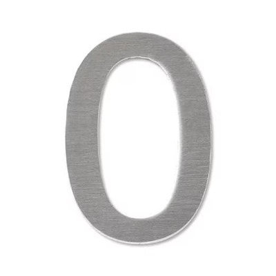 表札・サイン「単品文字 ゴシック体/SUS【O】」EX19005O