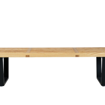 ネルソン プラットフォームベンチ 153cm  【アッシュ】