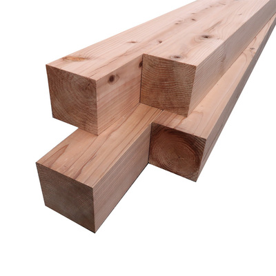 OK-DEPOT material「A-Cedar　秋田杉　デッキ材　4×4」無塗装