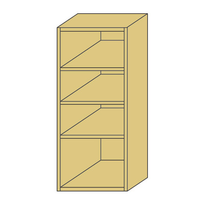 LOHAS material「無垢造作家具 ウォールキャビネット」ZW-PMN-N000 