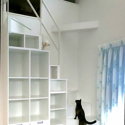 階段型収納家具「Escalo」