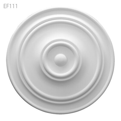 内装用合成樹脂製モールディング材【エレガンスPU製 EF111 メダリオン・天井装飾】φ560mm